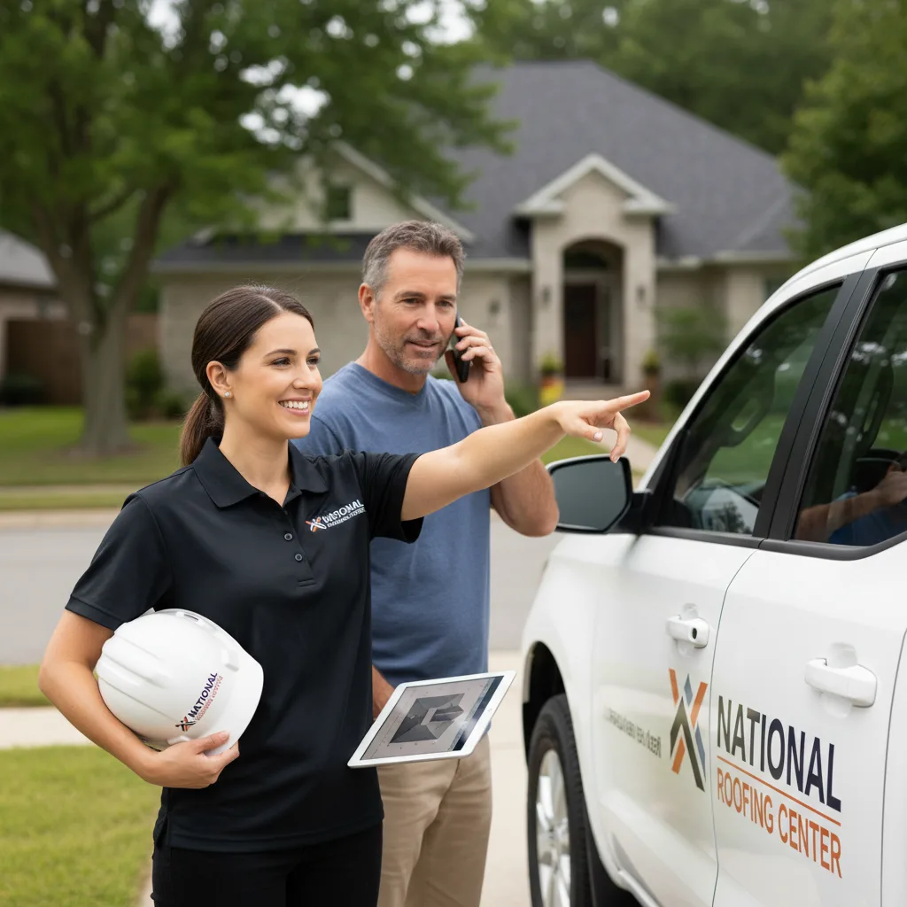 National Roofing Center customer support in Briggsdale